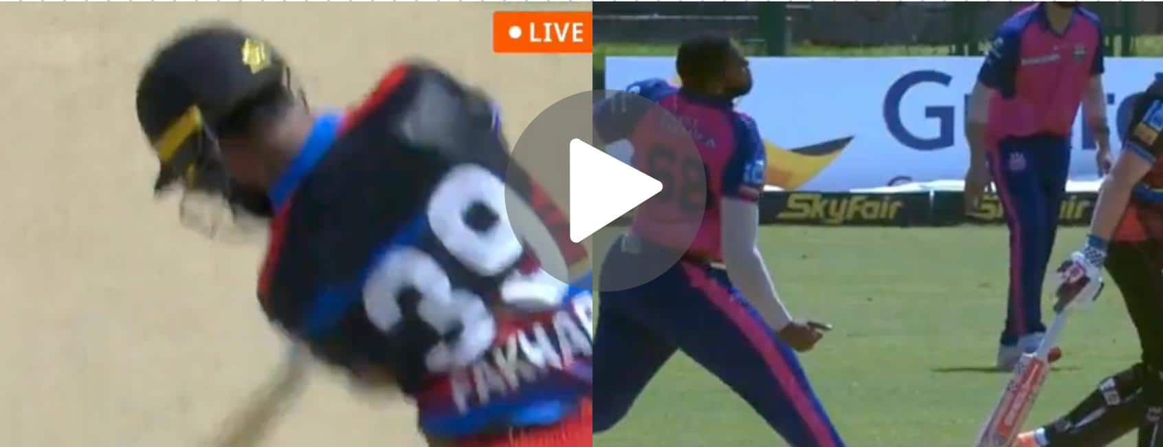 [Watch] 6, 4, 4, W: Obed McCoy Gets His Revenge As Fakhar Zaman Dismissed Cheaply In CPL 2024